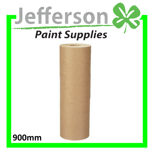 Brown Kraft Masking Paper Roll 900mm x 235m