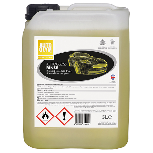 Autoglym Autogloss Rinse 5 Litre