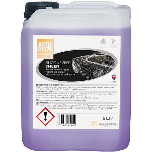 Autoglym Silicon Free Tyre Sheen 5 Litre