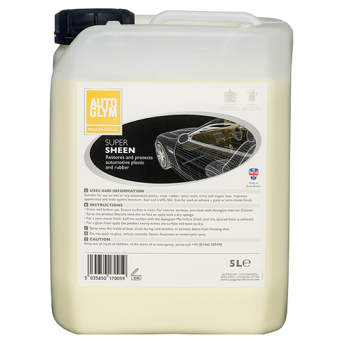 Autoglym Super Sheen 5 Litre