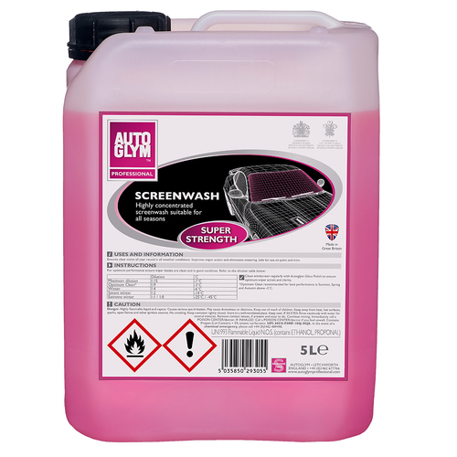 Autoglym Screen Wash Super Strength 5 Litre