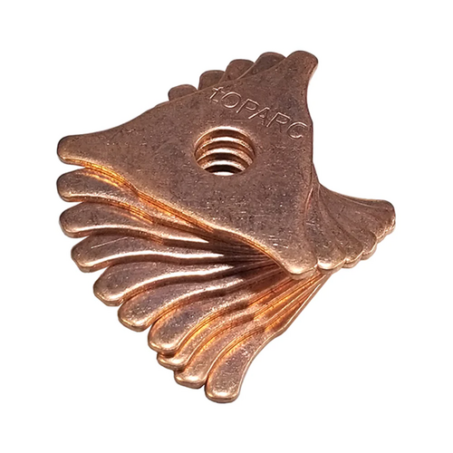 FY-TECH Copper Star Triangular Washer (10 Pack)