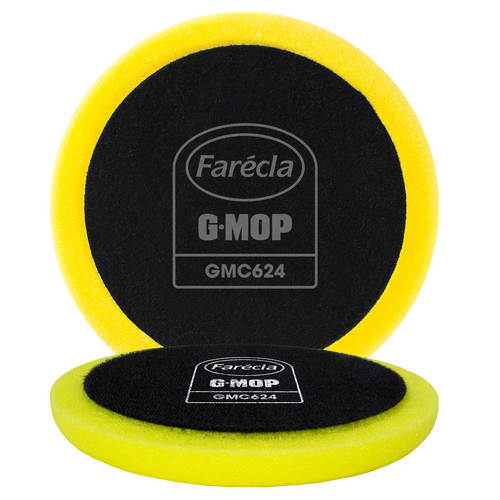 Farecla G Mop 6&quot; Flexible Yellow Compounding Applicator Pad (2 Pack)