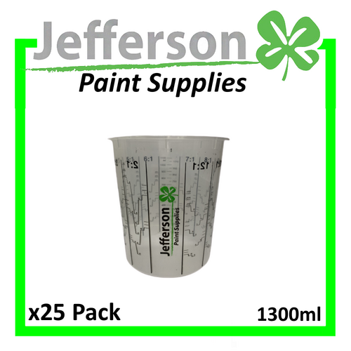 Jefferson Mixing Cups 1300ml (25 Pack)