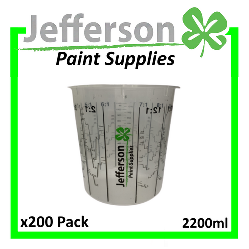 Jefferson Mixing Cups 2200ml (200 Pack)