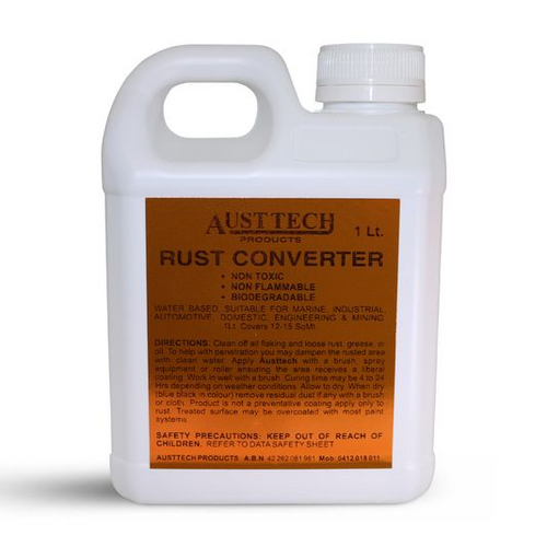 Austtech Water Based Rust Converter 1 Litre