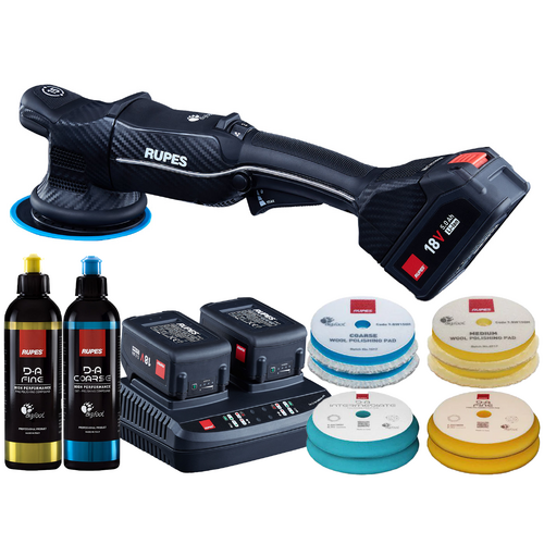 Rupes BigFoot HLR15 IBRID 15mm Random Orbital Polisher Kit