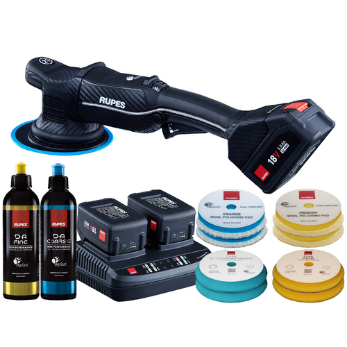 Rupes BigFoot HLR21 IBRID 21mm Random Orbital Polisher Kit