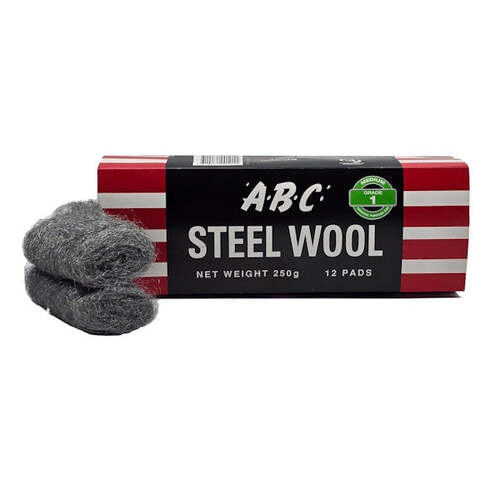 ABC Steel Wool Grade 1 Medium 250g 