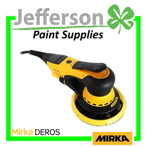 Mirka DEROS 625CV 6&quot; Electric Random Orbital Sander Central Vacuum 2.5mm Orbit