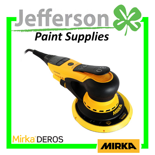 Mirka DEROS 680CV 6&quot; Electric Random Orbital Sander Central Vacuum 8mm Orbit