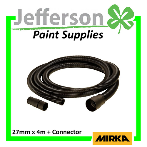 Mirka 4m Light Weight Hose 27mm + Connector