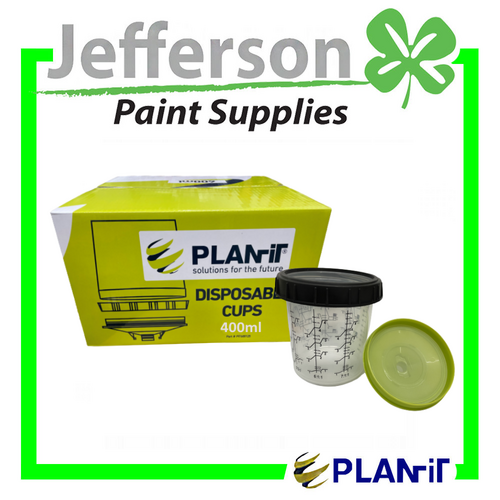 PlanIT Disposable Spray Cup System Kit 180ml 125 Micron