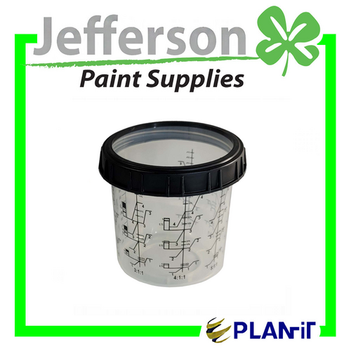 PlanIT Disposable Spray Cup System 600ml Outer Hard Cup