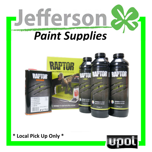 U-Pol Tintable Raptor Liner 4 Litre Kit