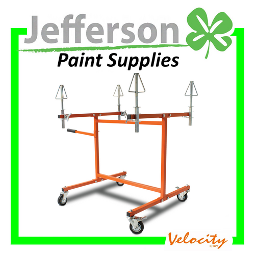 Velocity Alloy Wheel Painting Stand with 4 Cones