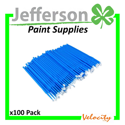 Velocity 2.5mm Blue Medium Microbrush (100 Pack)