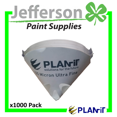 PlanIT 125 Micron Paper Nylon Strainers (1000 Pack)