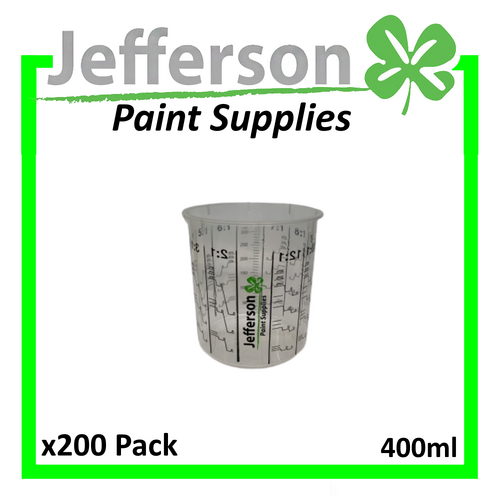 Jefferson Mixing Cups 400ml (200 Pack)