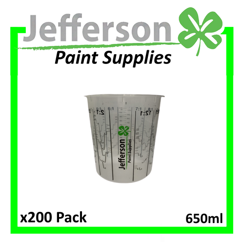 Jefferson Mixing Cups 650ml (200 Pack)